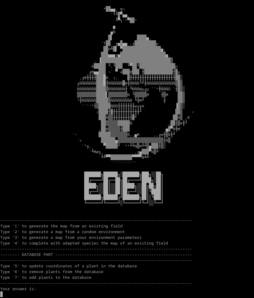 Ecran principal